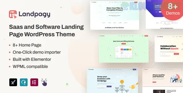 Landpagy - Multipurpose Landing page WordPress Theme 1.8.4