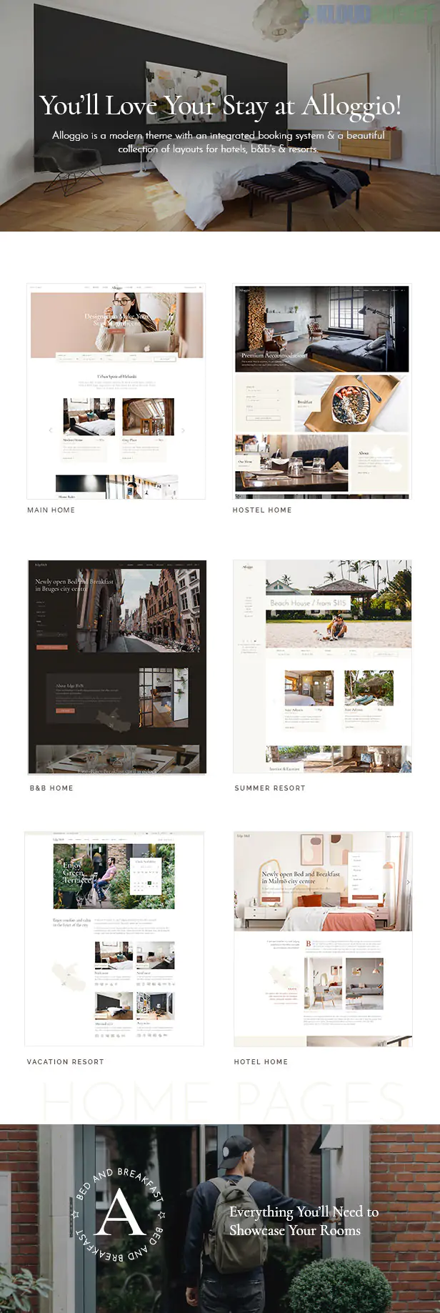 Alloggio - Hotel Booking Theme For WordPress 2.1.1