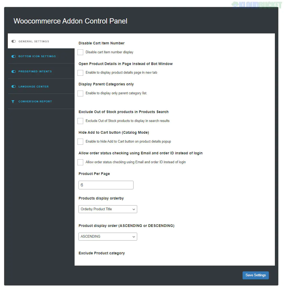 WPBot WooCommerce Support Addon 1.0.8
