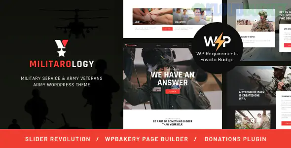 Militarology Theme | Military Service & Army Veterans WordPress Theme 1.0.9