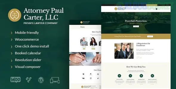 The Law - A Classic Legal Advisers & Attorneys WordPress Theme 1.6.2