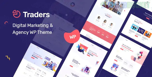 Traders - Digital Marketing & Agency WordPress Theme 1.0