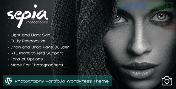 Sepia - Photography Portfolio WordPress Theme 1.9