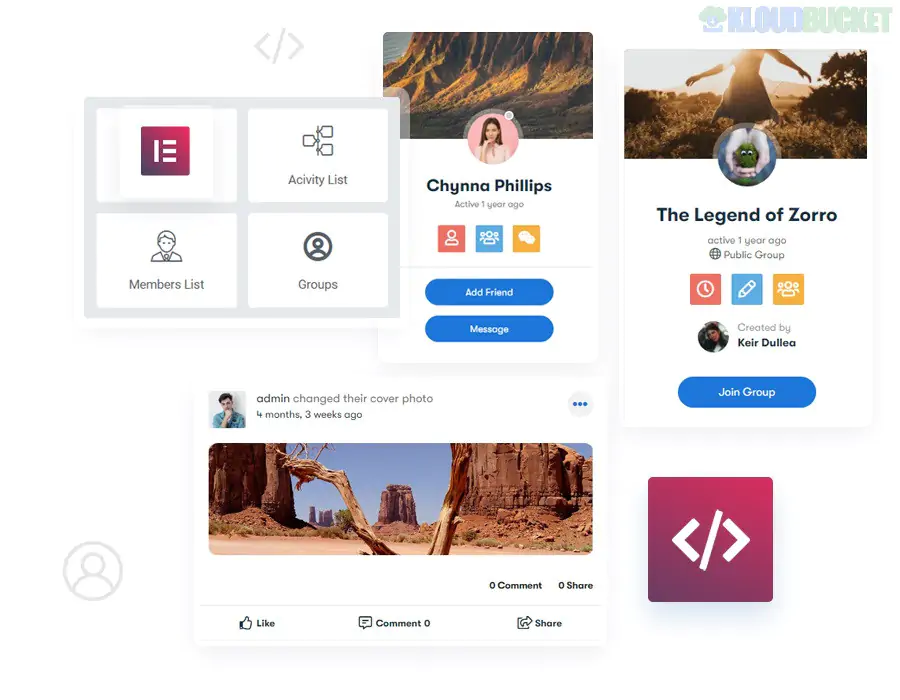 Shortcodes for BuddyPress Pro 1.8.0