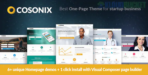 Cosonix - One-Page Theme for eBook, App and Agency 4.0.1