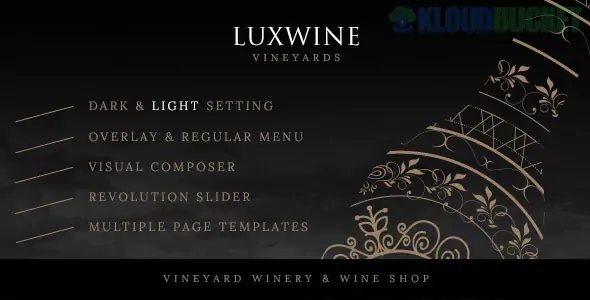 Luxwine - Wine WordPress Theme 2.5