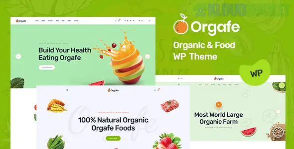 Orgafe - Organic Food WordPress Theme 1.0