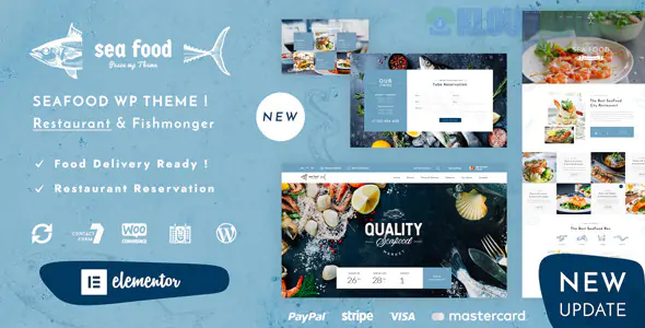 Pesce - Seafood Restaurant WordPress Theme 2.0