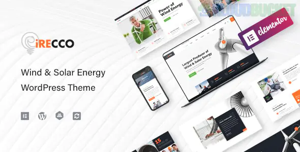 iRecco Theme | Wind & Solar Energy WordPress Theme 1.2.4