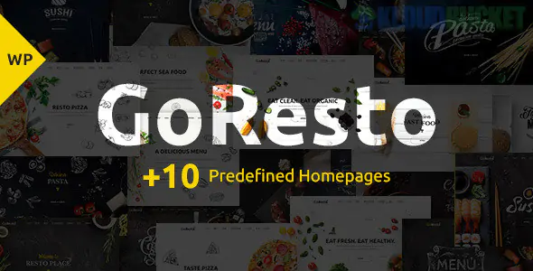 GoResto – Multipurpose Restaurant & Table Booking WordPress Theme 1.7