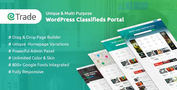 Trade - Modern Classified Ads WordPress Theme 3.3.7