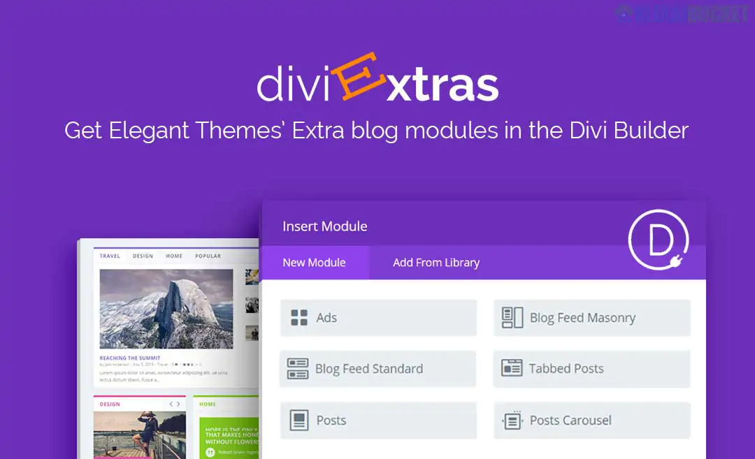 Divi Extras - Extra Theme Blog Modules Added To Divi Builder 1.1.14