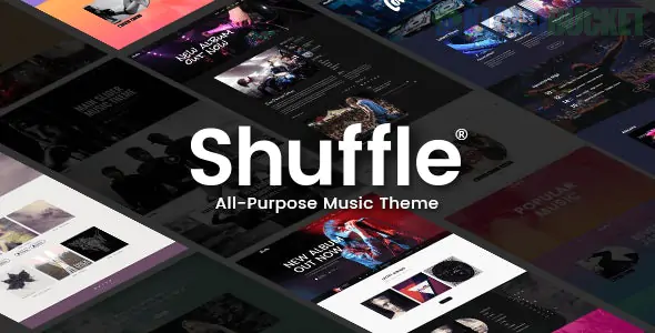 Shuffle - WordPress Music Theme 1.8