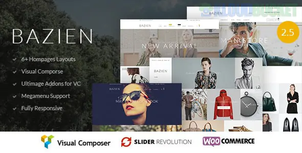 Bazien - WordPress / Woocommerce Responsive Theme