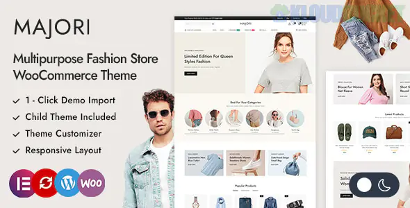 Majori - Minimal Fashion Store WordPress WooCommerce Theme 1.1.0