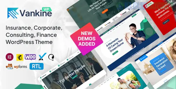 Vankine - Insurance & Consulting Business WordPress Theme 1.2.2