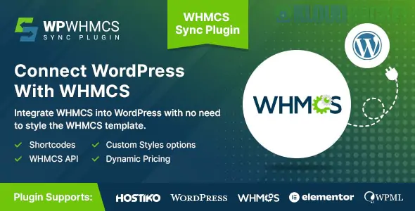WHMCS Sync - WHMCS Integration Plugin for WordPress 2.4.8