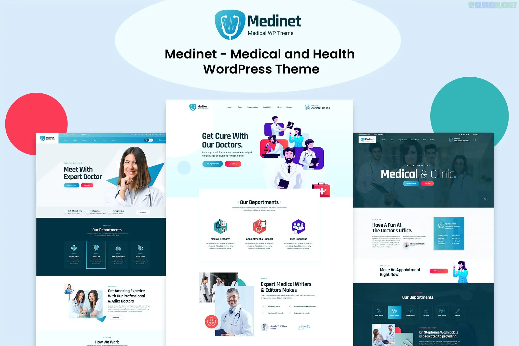 Medinet - Medical and Health WordPress Theme 2.0.1