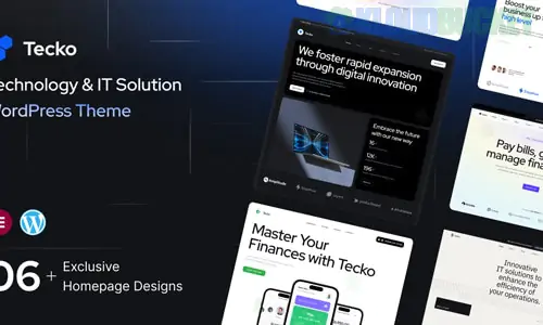 Tecko | Technology & IT Solution WordPress Theme 1.0.0