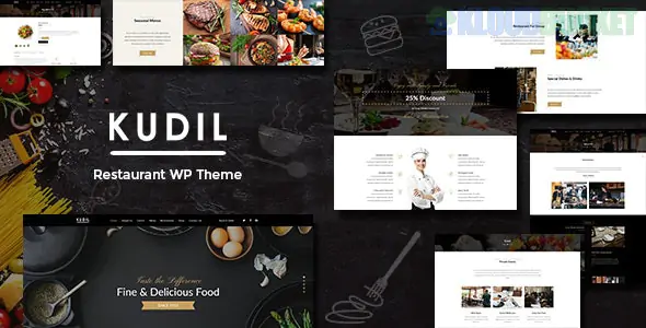 Kudil | Cafe, Restaurant WordPress Theme 3.4