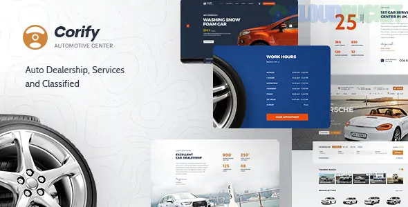 Corify - WordPress Car Listings & Dealership Theme 1.0.10