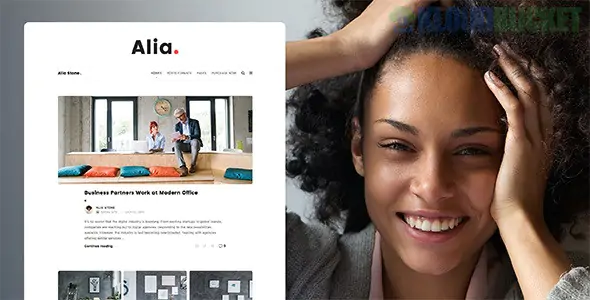 Alia - Minimal Personal Blog 2.01
