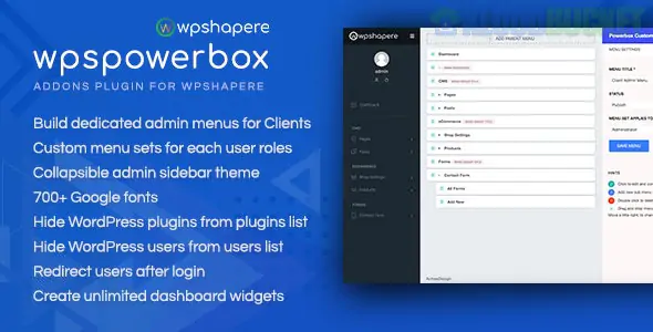 WPSPowerbox - Addon for WPShapere WordPress Admin Theme 3.0.2