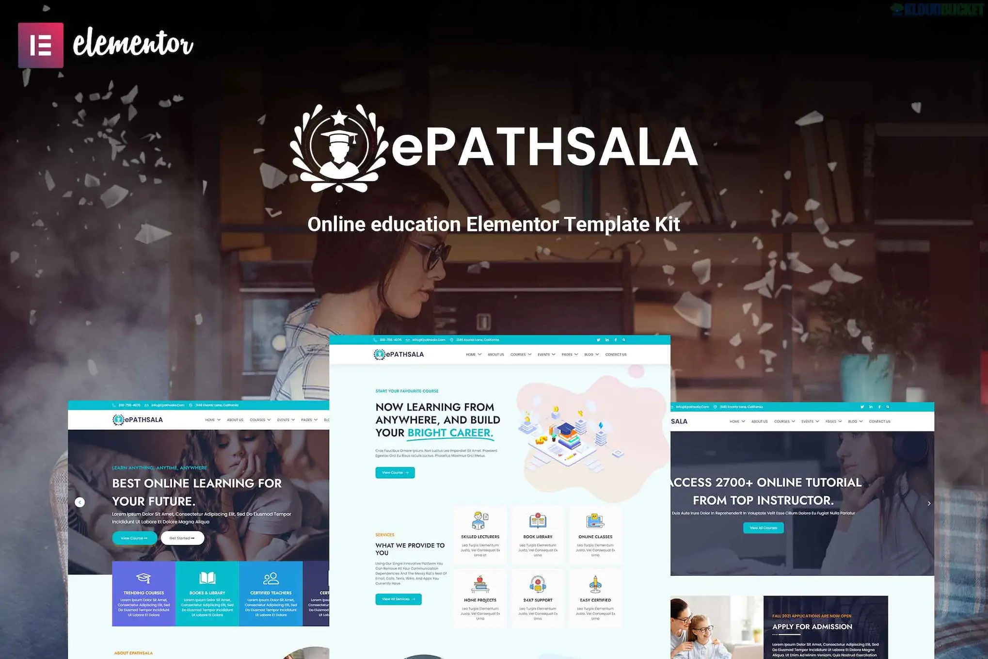 ePathsala - Online Education Elementor Template Kit