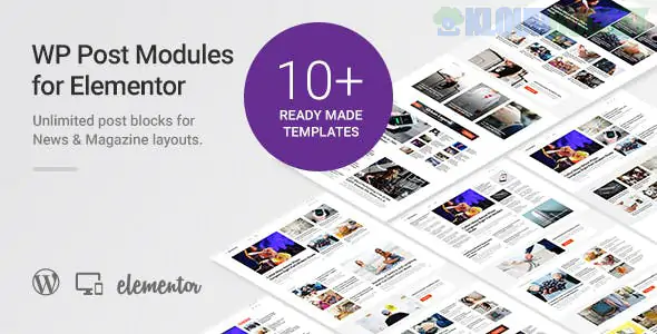WP Post Modules for NewsPaper and Magazine Layouts (Elementor Addon) 2.6.2