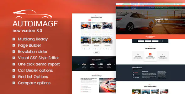 Autoimage - Automotive Car Dealers For WP 4.3.2