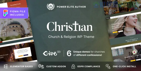 Christian - Church WordPress Theme 1.2.1