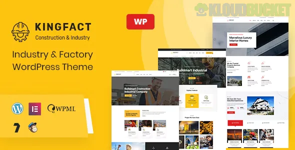 Kingfact | Industry & Factory WordPress Theme + RTL 1.1.1