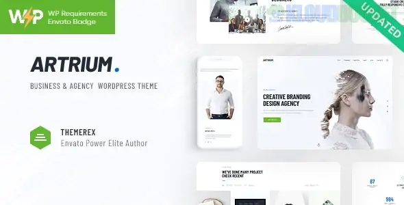 Artrium Theme | Creative Agency & Web Studio WordPress Theme 1.0.11