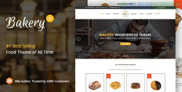 Bakery | WordPress Cake & Food Theme 2.8.2