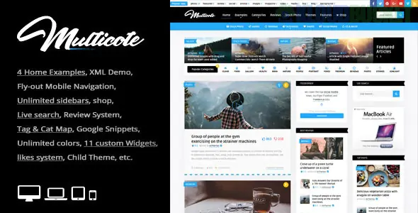 Multicote - Magazine and WooCommerce WordPress Theme 3.7