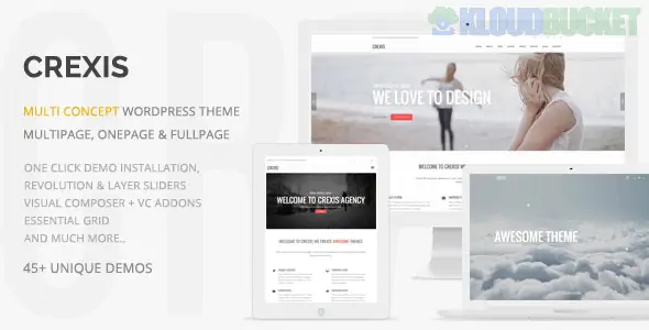 Crexis - Responsive Multi-Purpose WordPress Theme 3.1.5