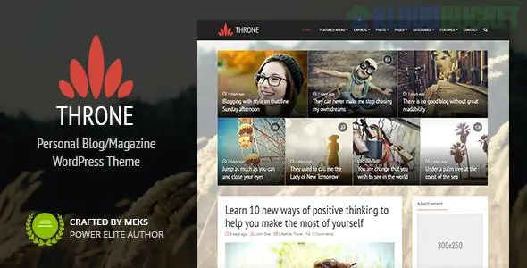 Throne - Personal Blog/Magazine WordPress Theme 2.2