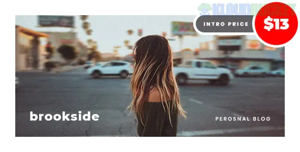 Brookside - Personal WordPress Blog Theme 1.3.2