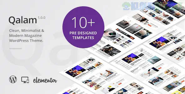 Qalam - NewsPaper and Magazine WordPress Theme 2.3.0