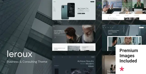 Leroux - Business Consulting WordPress Theme 1.0.2