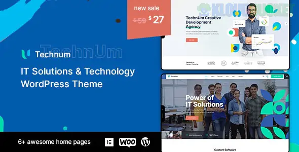 Technum | IT Solutions & Technology WordPress Theme 1.0.4