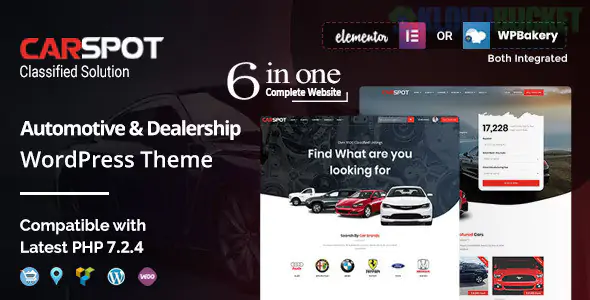 CarSpot | Dealership Wordpress Classified Theme 2.4.4