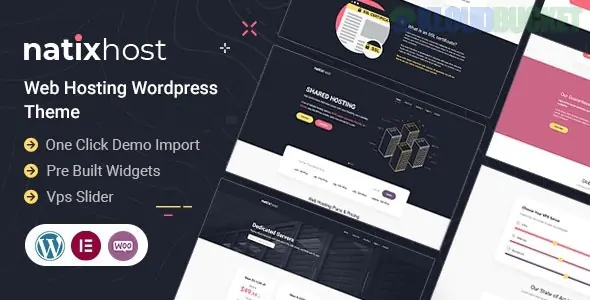 Natix | Web Hosting WordPress Theme 1.6