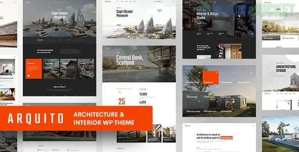 Arquito - 3D Architecture & Interior WordPress Theme 1.0.4