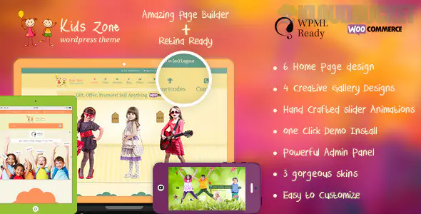 Kids Zone | Children & Kids WordPress Theme 6.3