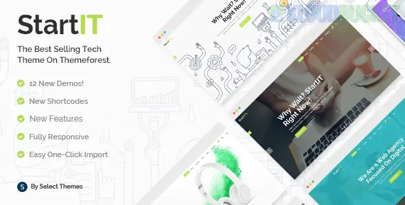 Startit | A Fresh Startup Business Theme 4.9.1