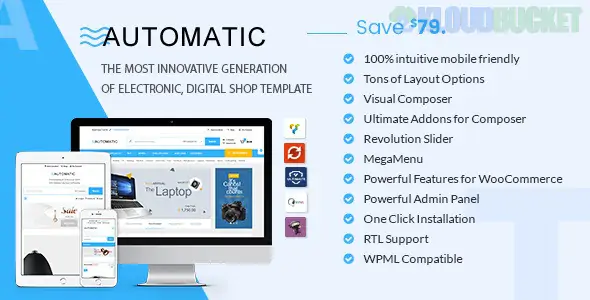 Automatic - WooCommerce Theme for Electronic, Computer, Digitals Store 2.1