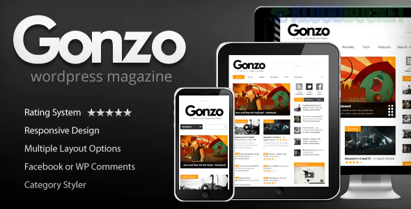 Gonzo - Clean, Responsive WP Magazine 1.9.7