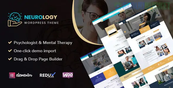 Neurology - Psychology & Counseling WordPress Theme 1.3.5