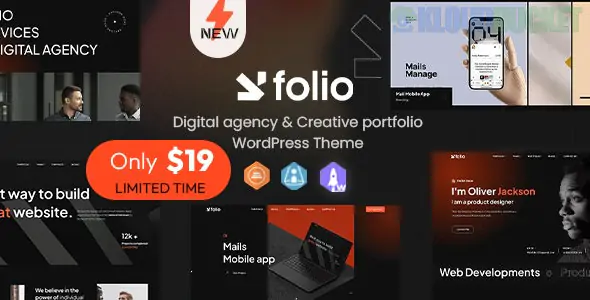 Webfolio - Creative Portfolio & Digital Agency WordPress Elementor Theme 1.0.2